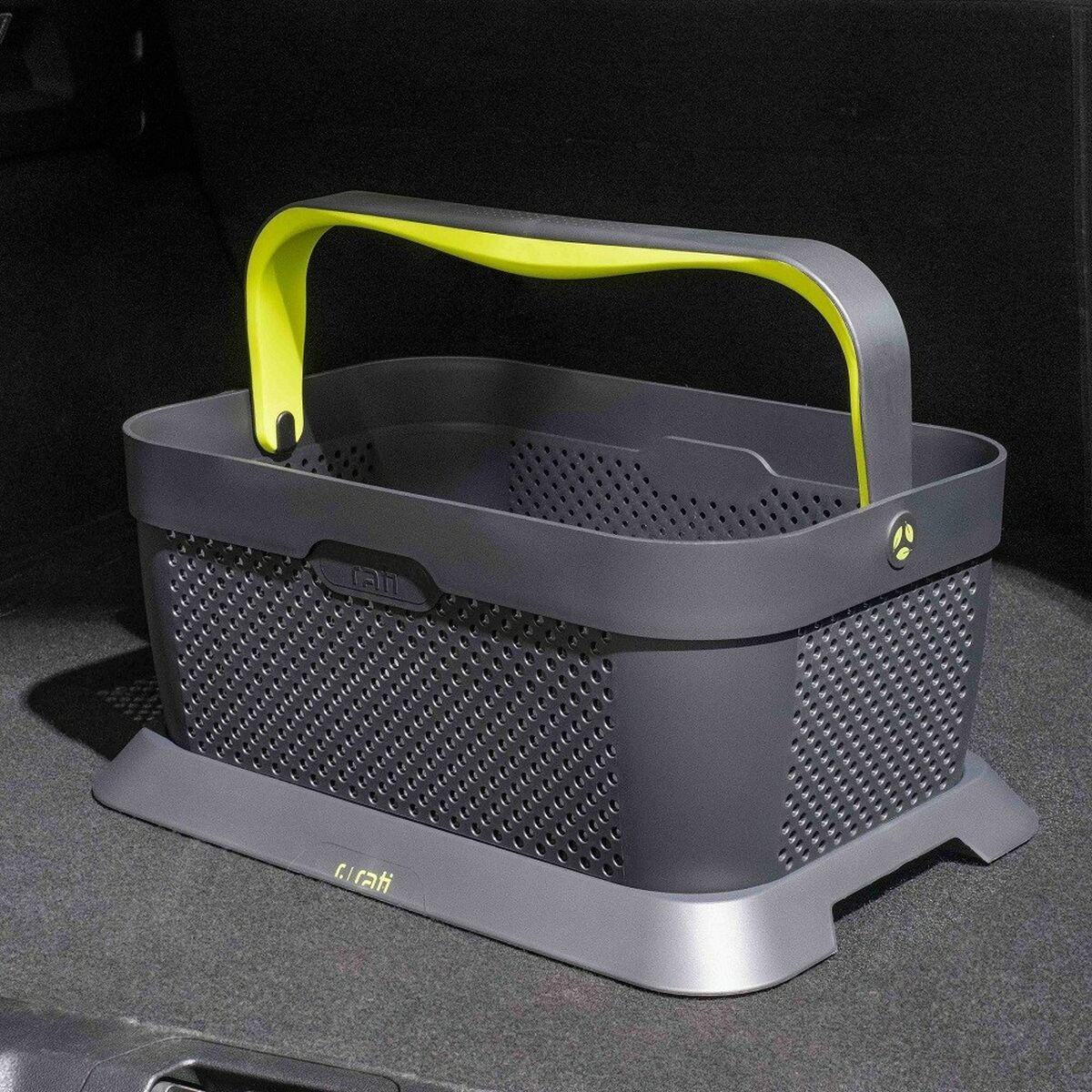 Korg för bilens bagageutrymme Armster V01344 Svart Plast - 2