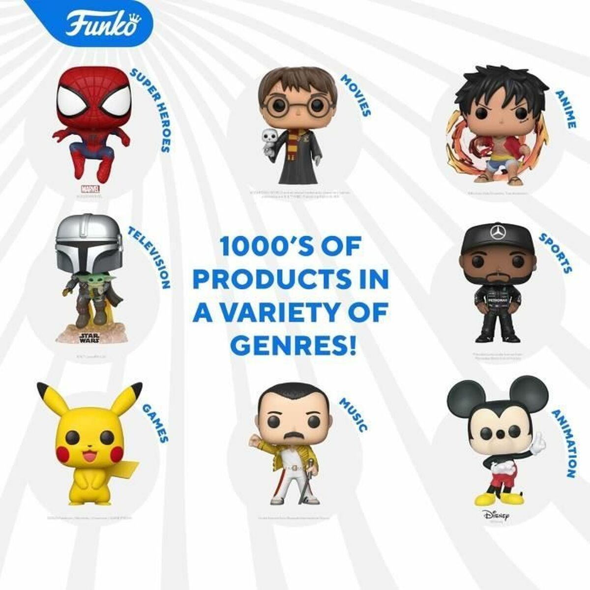 Samlingsfigurer Funko Pop! Multicolour - 3