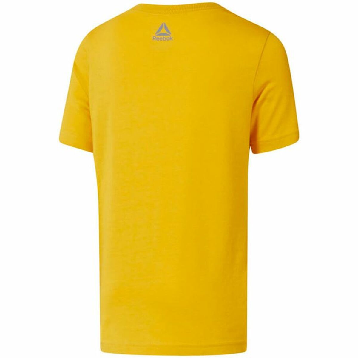 T-shirt med kortärm Barn Reebok Elemental Gul - 7