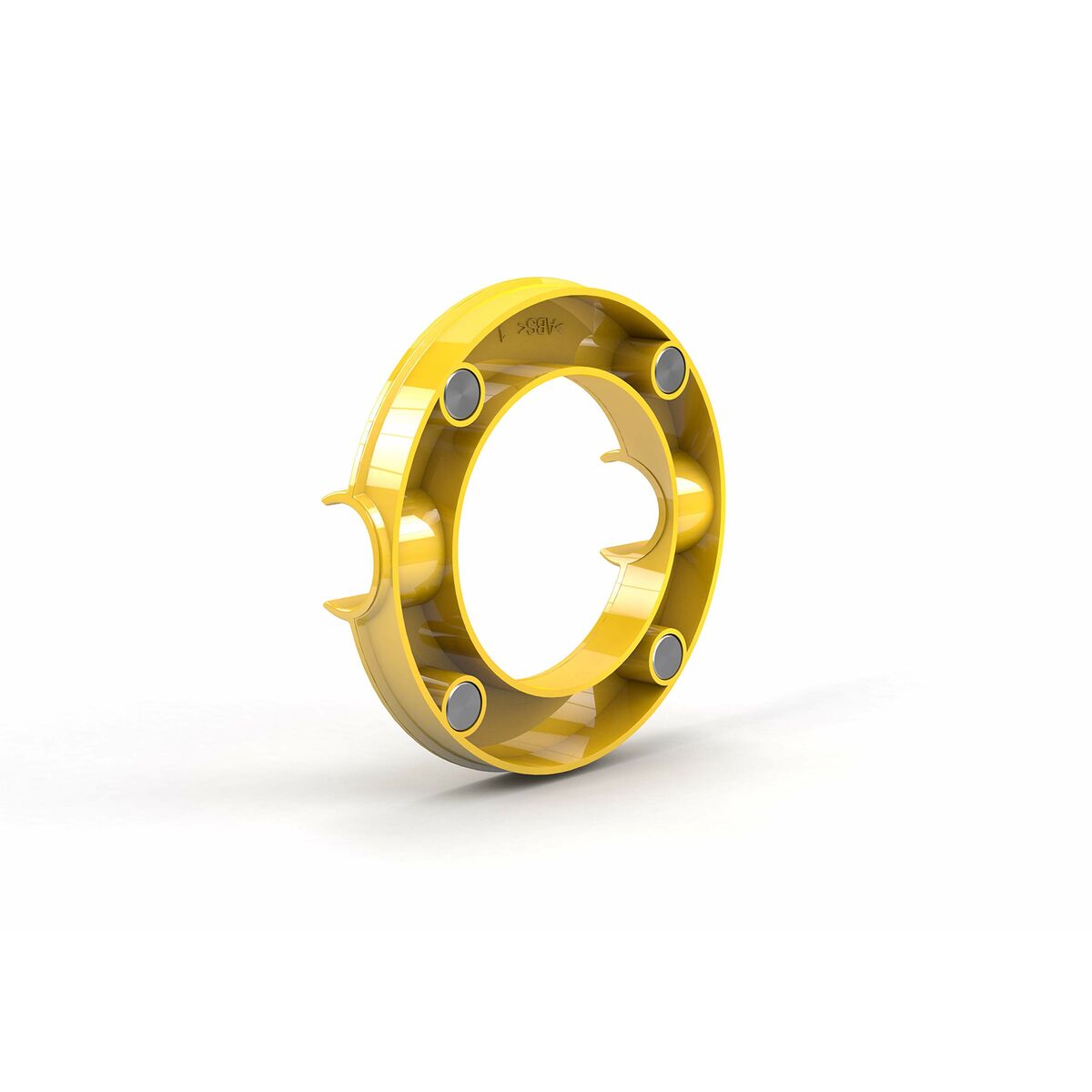 Magnet Novus MEGA Magnet  CIRCLE XL Gul Cirklar Ø 8 cm - 7