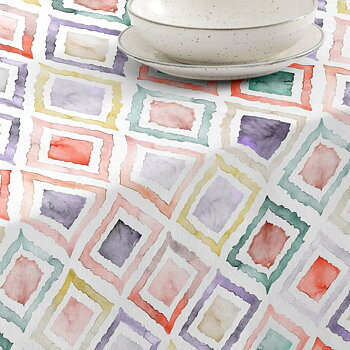 Fläckresistent bordsduk i harts Belum 0120-364 Multicolour 150 x 150 cm