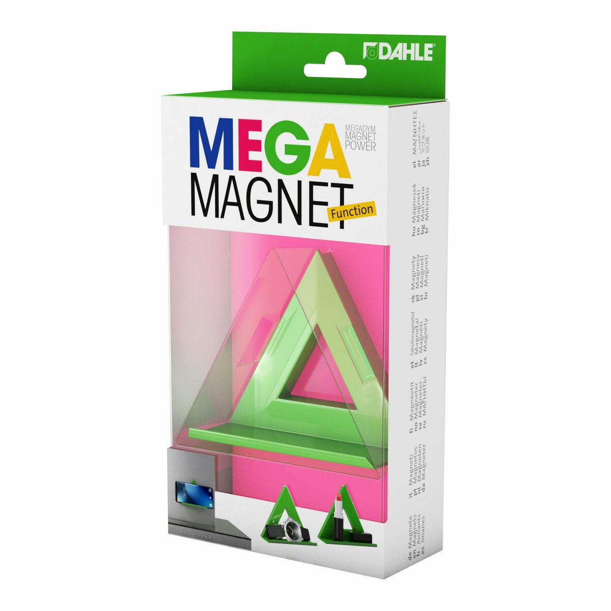 Magnet Novus MEGA Magnet DELTA XL Grön 9 x 9 cm - 2