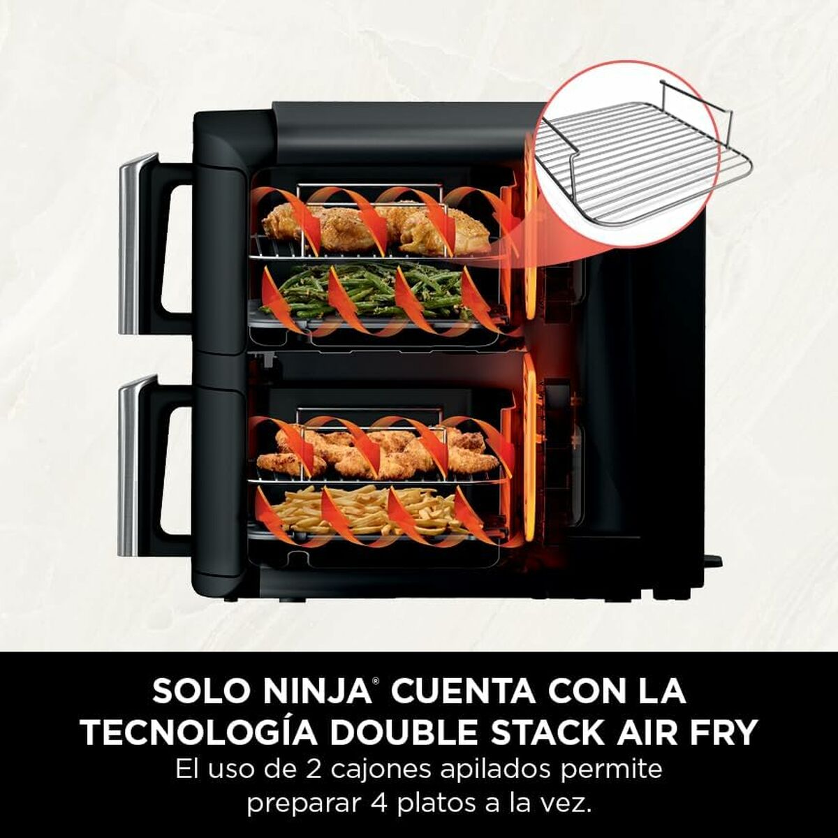 Fritös NINJA SL300EU Svart 7,6 L - 2