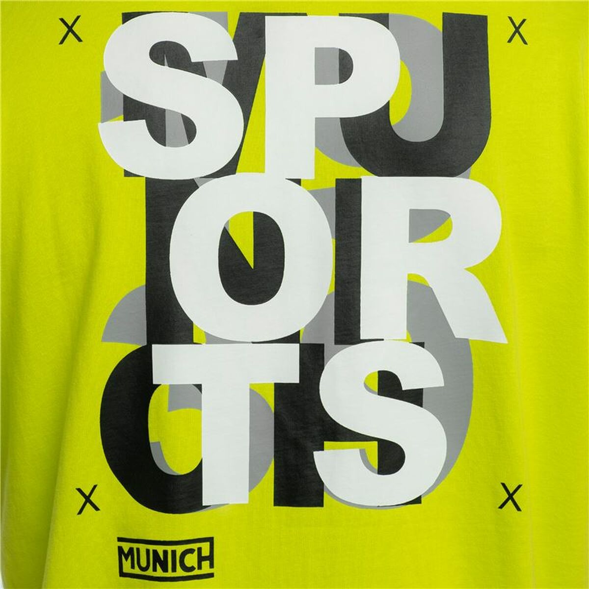 Sporttröja med ärmar Munich Gul - 4