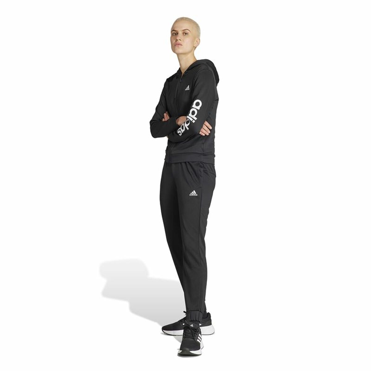 Träningsoverall, Dam Adidas Linear Svart