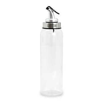Oljeflaska Quttin Transparent Silvrig Glas 0,5 L 6 x 6 x 26 cm (12 antal)