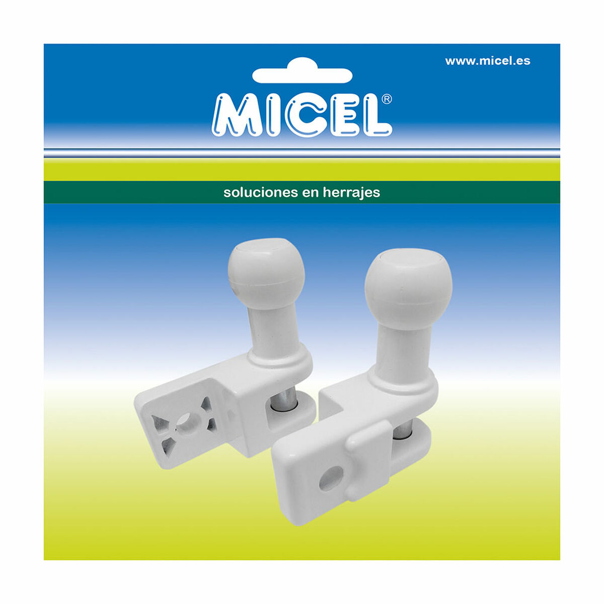 Stöd för markis Micel TLD01 Vit 6,9 x 3,07 x 7,32 cm Handräcke - 2