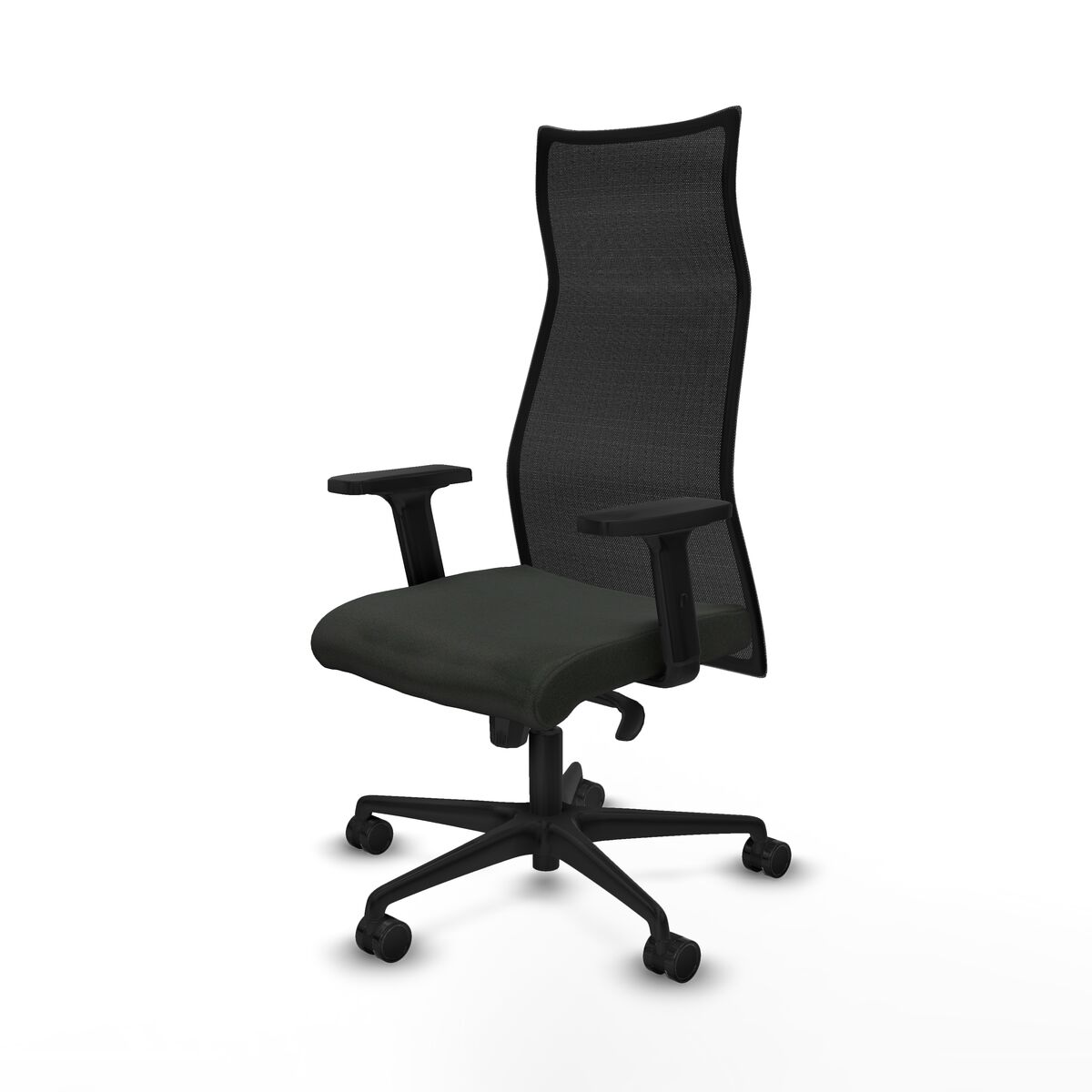 Kontorsstol Piqueras y Crespo B2D036N Svart - 2