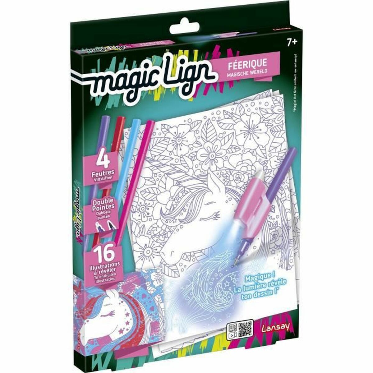 Målarbilder Lansay Magic Lign