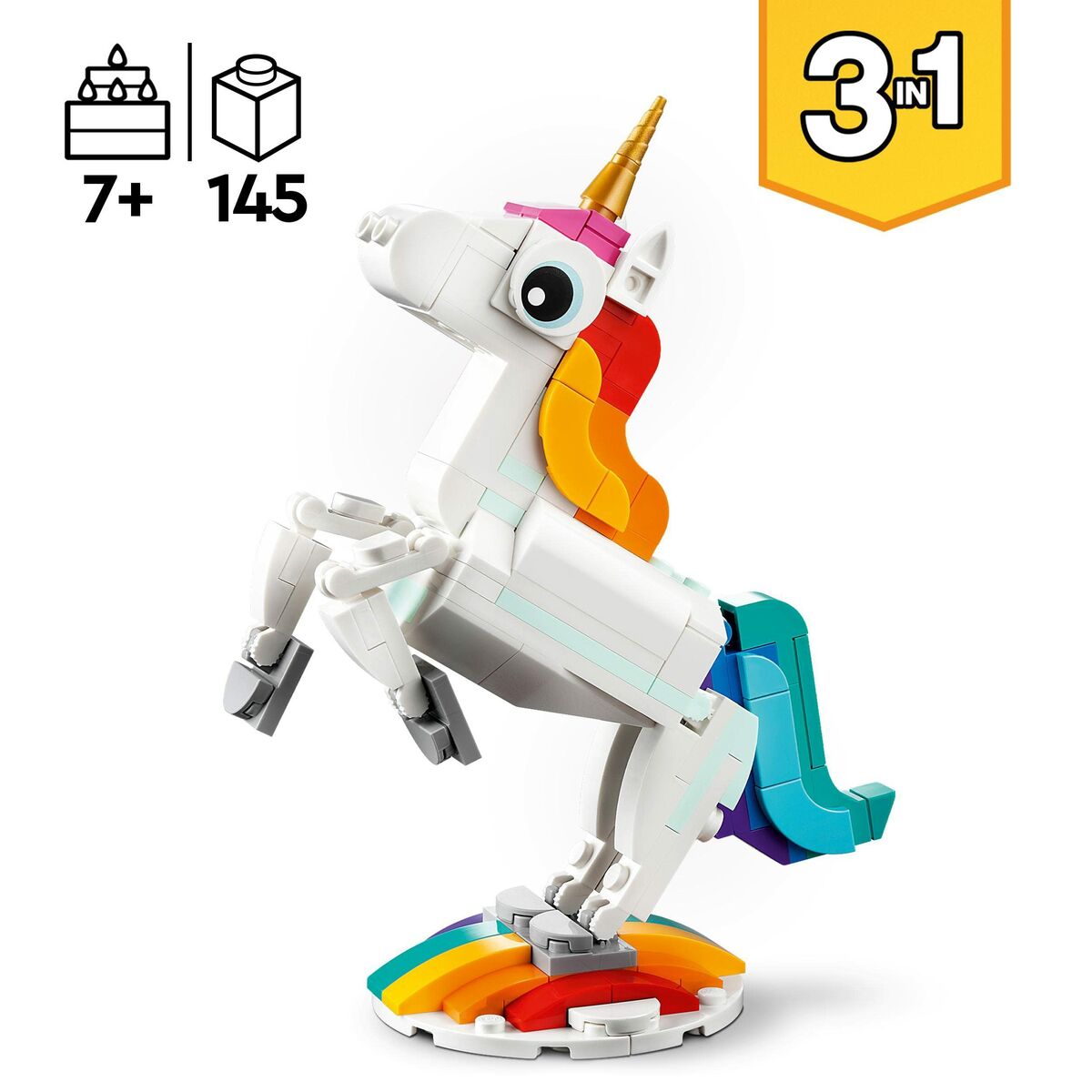 Byggsats Lego Creator Magic Unicorn 31140 3 i 1 145 Delar - 9