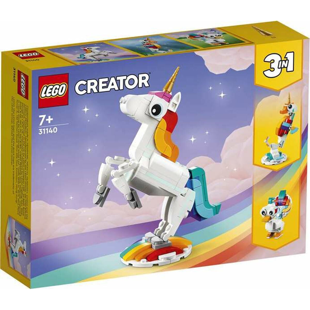 Byggsats Lego Creator Magic Unicorn 31140 3 i 1 145 Delar - 7