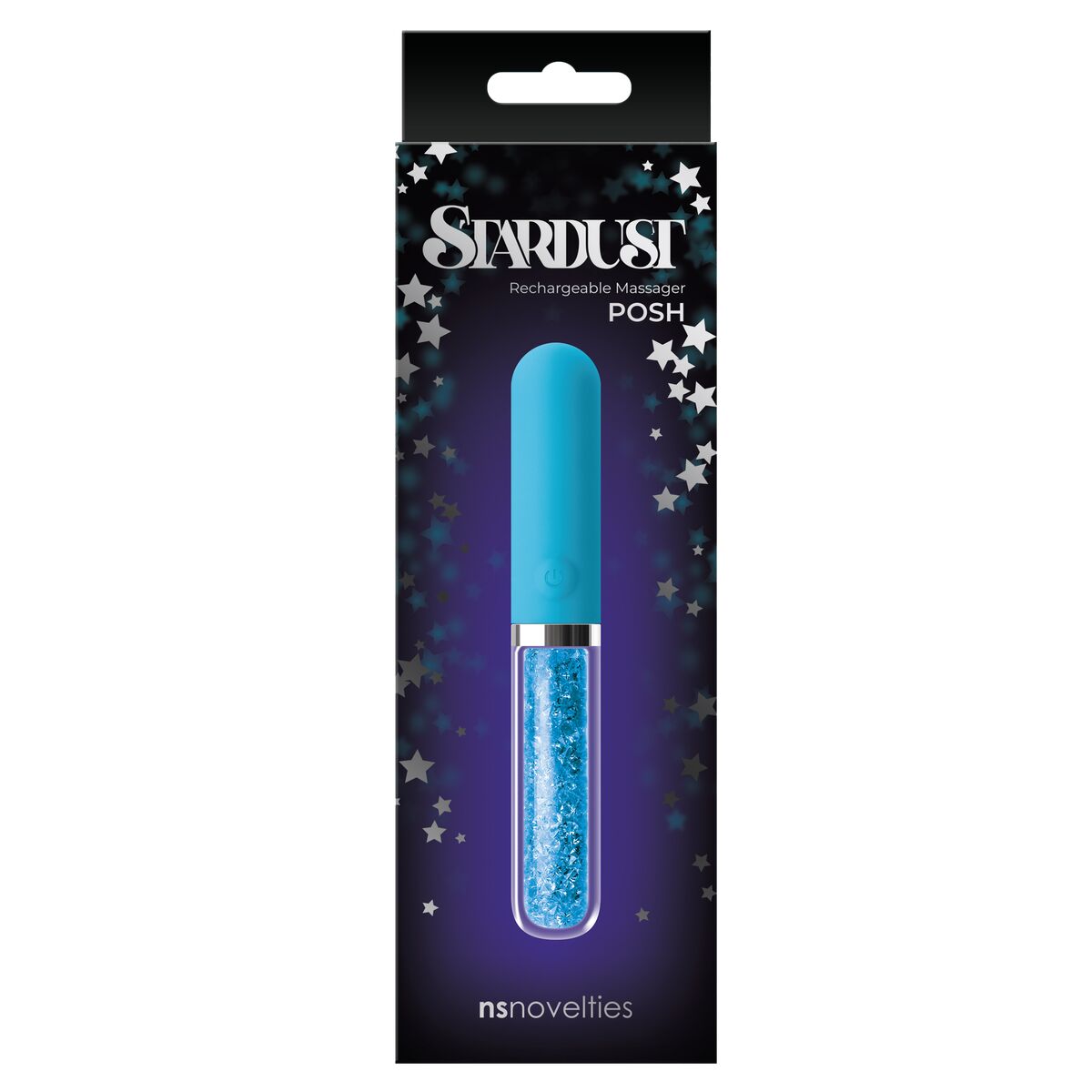 Patronvibrator NS Novelties Stardust Blå - 4
