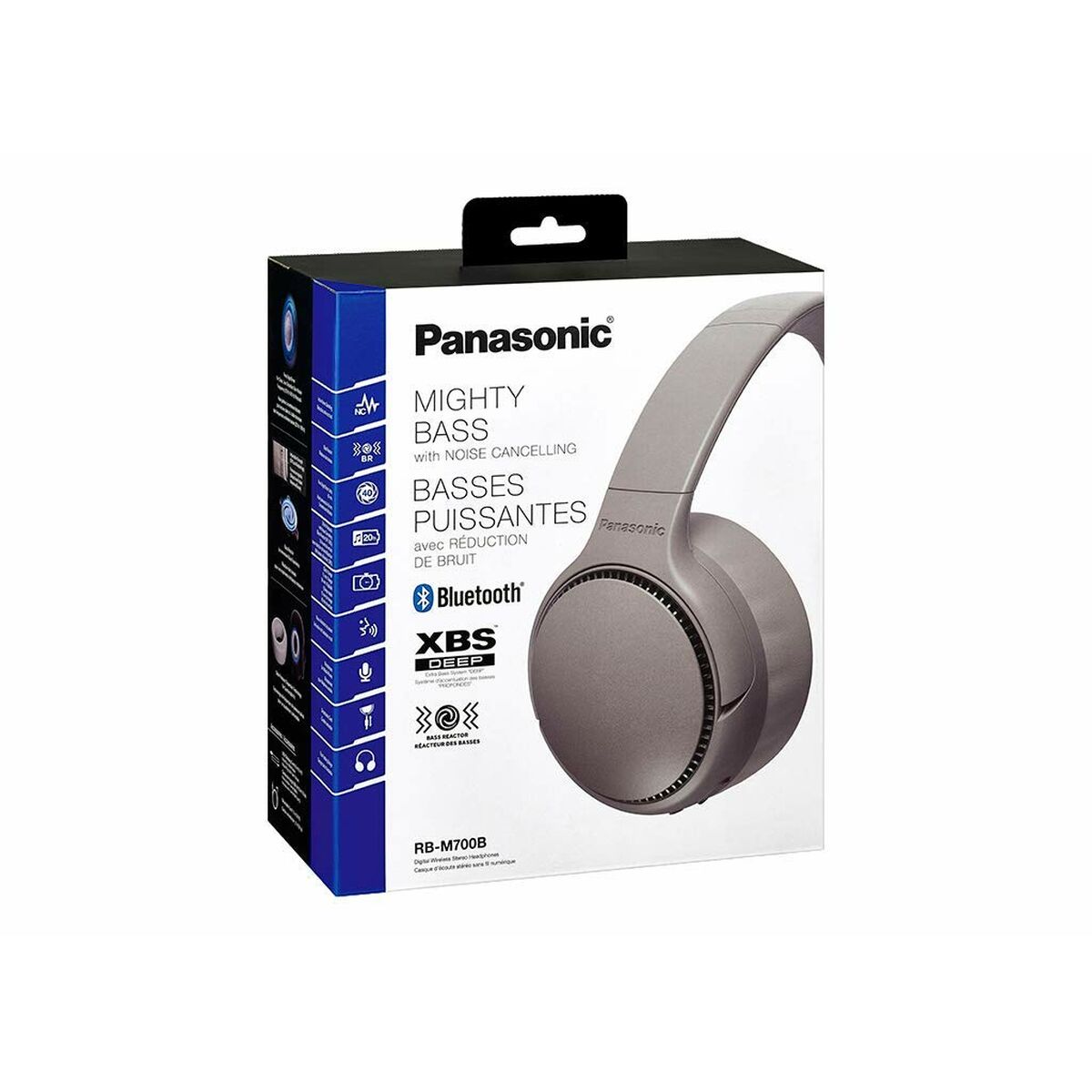 Trådlösa Hörlurar Panasonic RB-M700BE-C Vit Bluetooth - 6