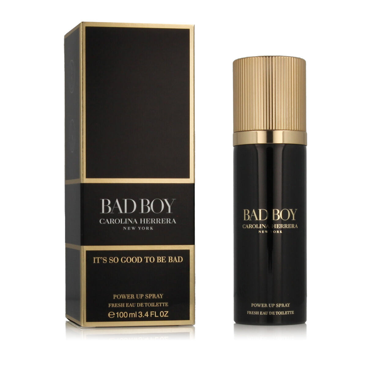 Kroppsspray Carolina Herrera Bad Boy 100 ml - 2