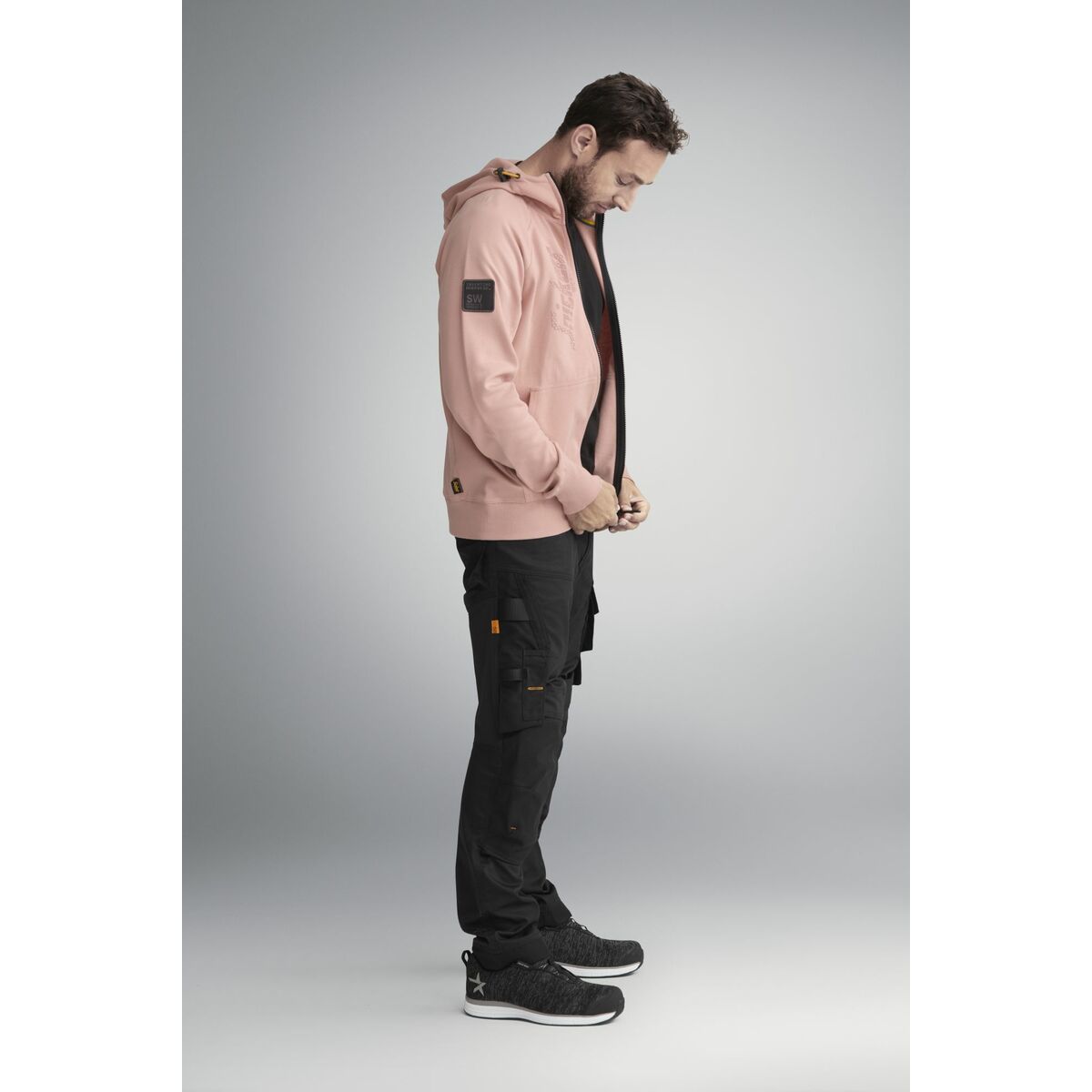 Långbyxor Snickers Workwear negro Svart - 3