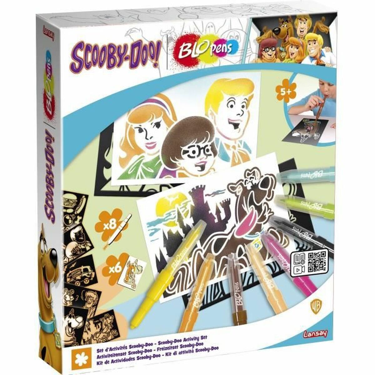 Målarbilder Lansay Blopens Scooby Doo
