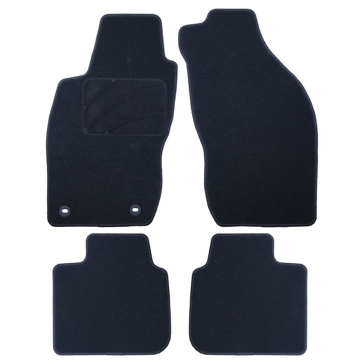 Set med bilgolvmattor OCC Motorsport OCCFT0048 FIAT MAREA 5 Delar