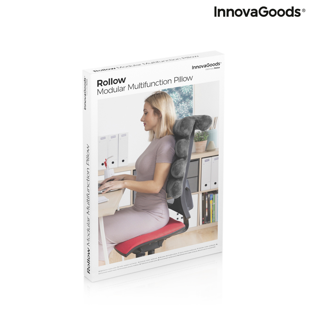 Multifunktionell Modulär Kudde Rollow InnovaGoods - 3