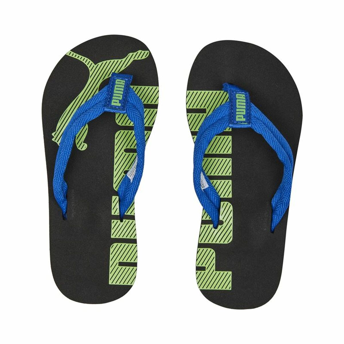 Strandtofflor för barn Puma  Epic Flip V2 Blå Svart - 4