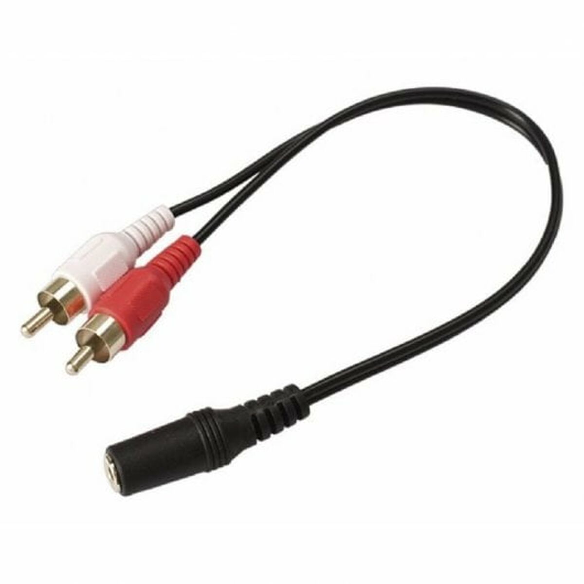 Ljudkabel Jack (3,5 mm) till 2 RCA PcCom - 4
