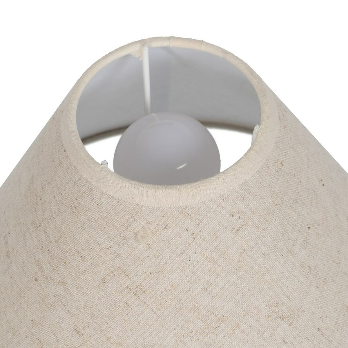 Bordslampa Beige Grå 60 W 220-240 V 20 x 20 x 34 cm - 4