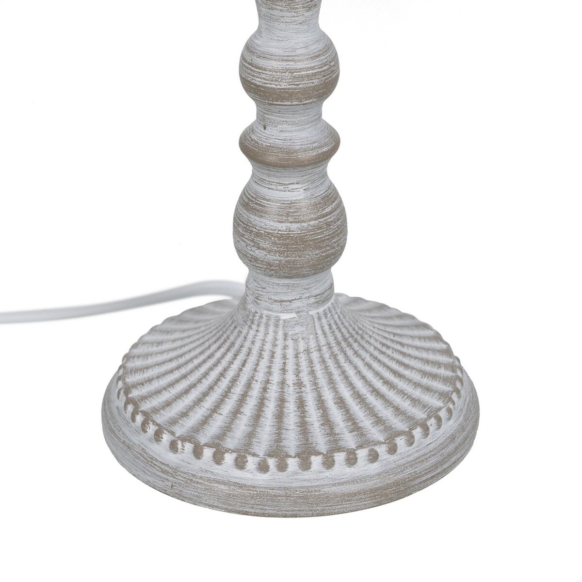 Bordslampa Beige Grå 60 W 220-240 V 20 x 20 x 34 cm - 3