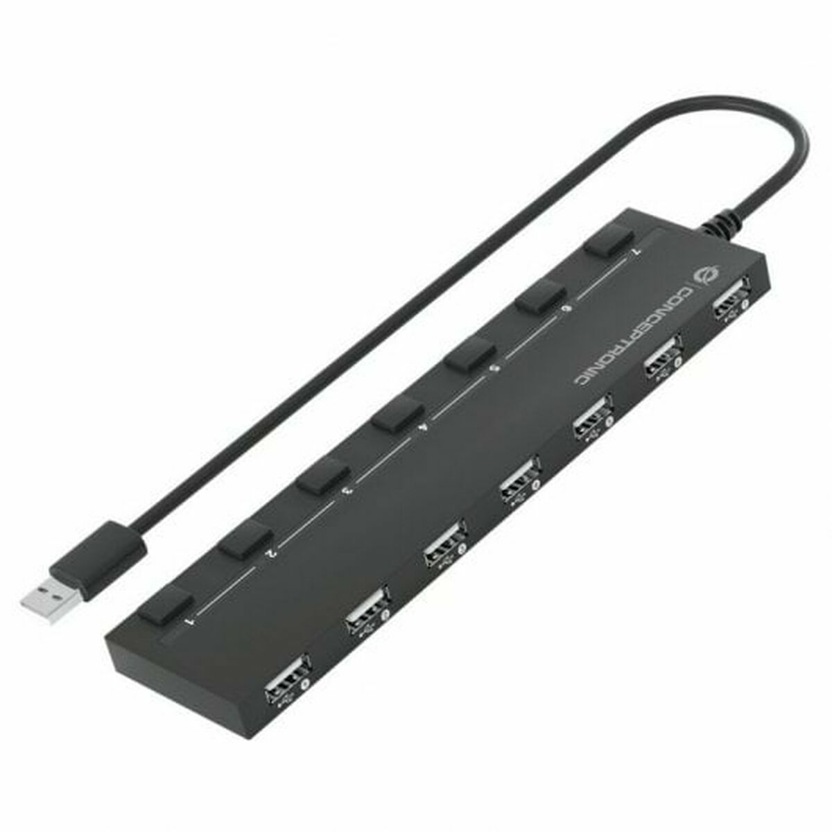 USB-kabel Conceptronic 110516807101 Svart