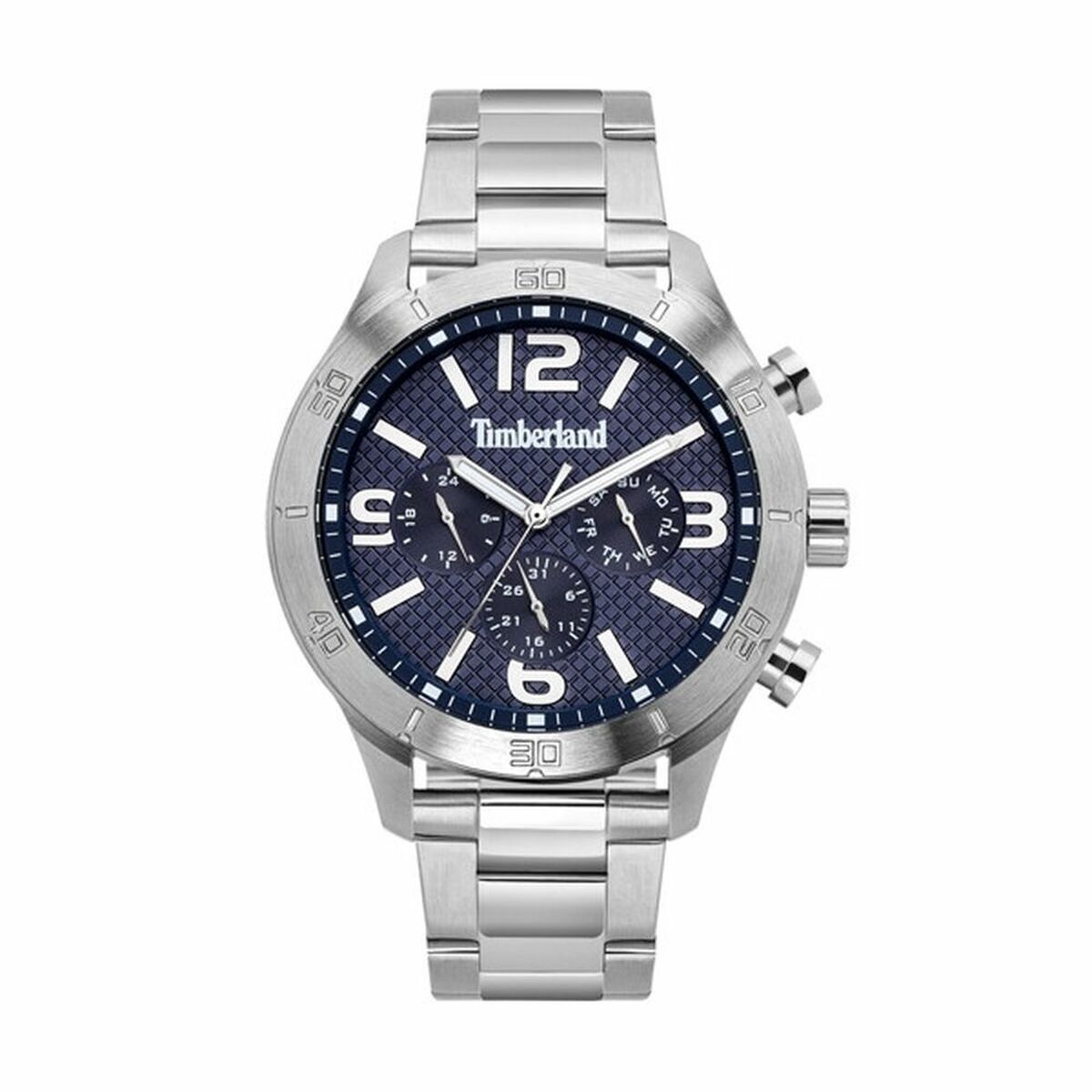 Herrklocka Timberland TBL15358JS03M Silvrig