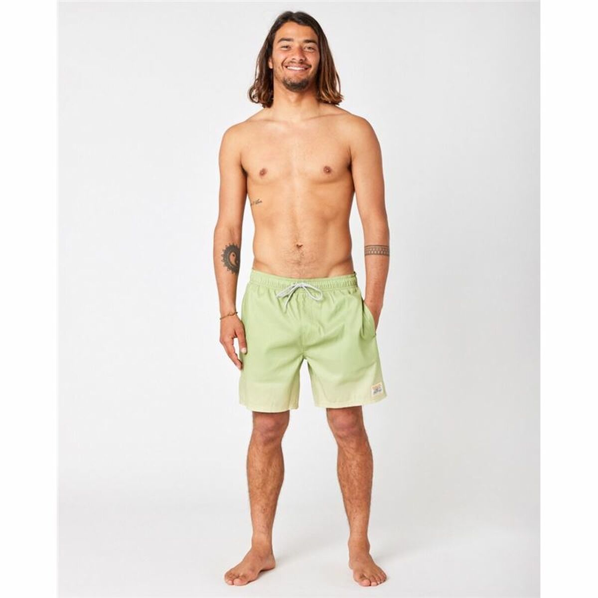 Baddräkt Herr Rip Curl Alcion Volley Limegrön - 4