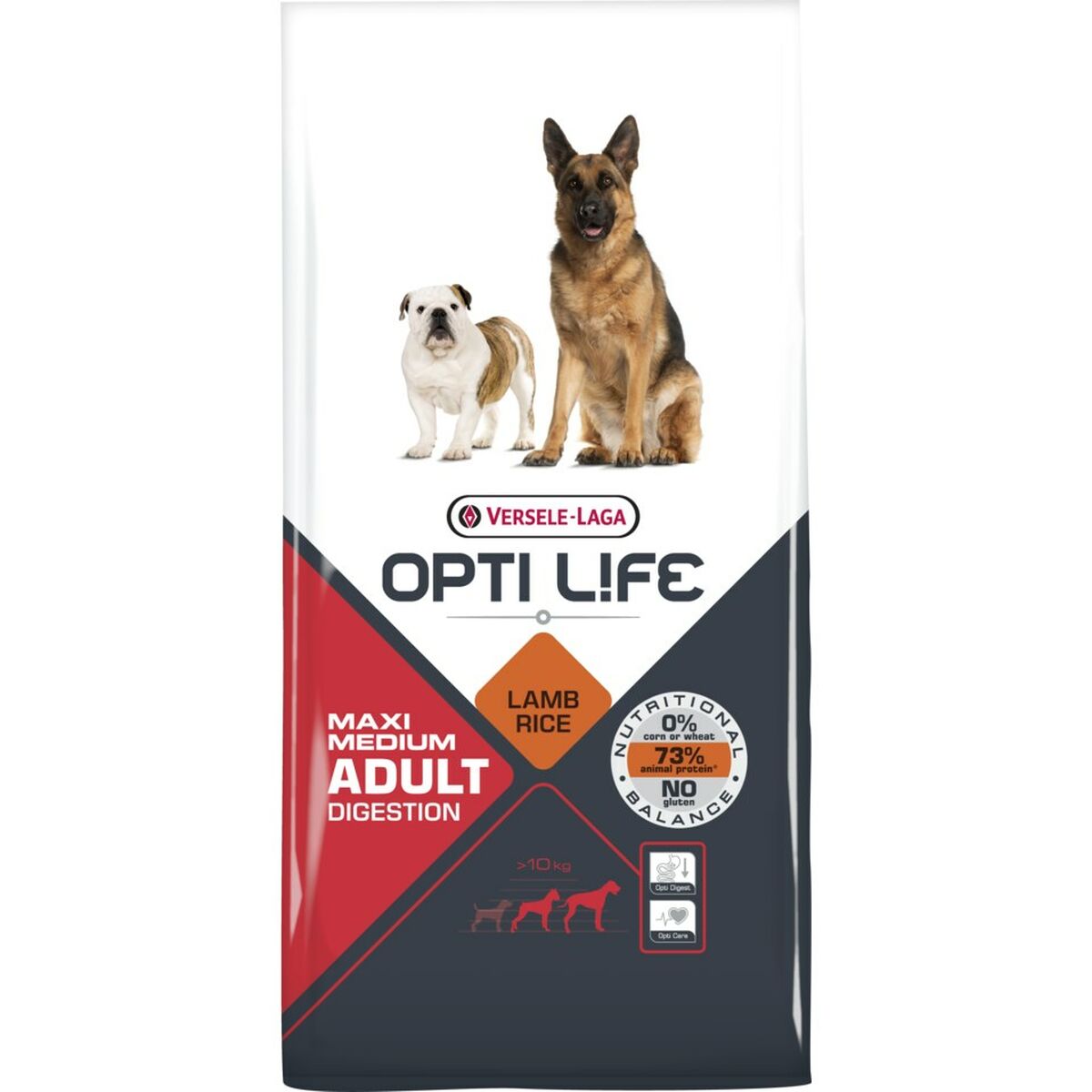 Foder Versele-Laga Adult Digestion Medium & Maxi Vuxen Lamm 12,5 Kg