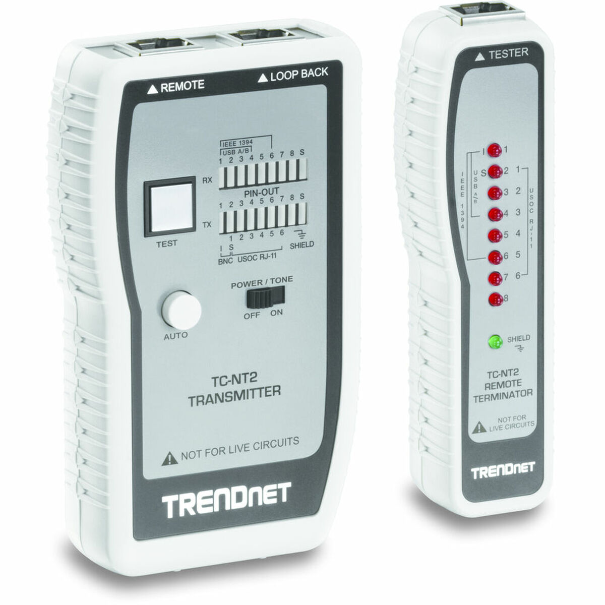 Elkabeltestare Trendnet TC-NT2 - 2