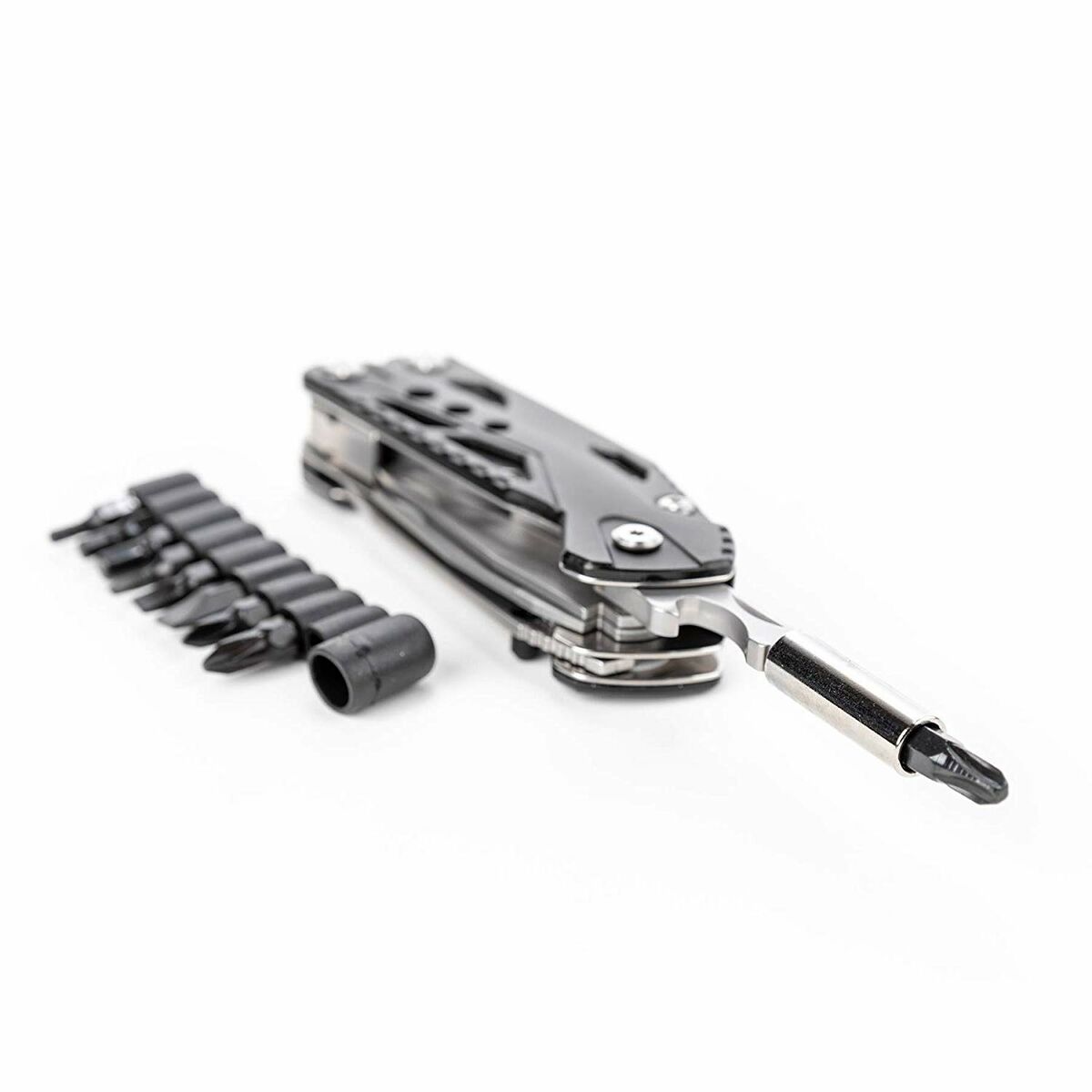 Multifunktionskniv True Handy one tu181 18-i-1 Svart Silvrig - 9