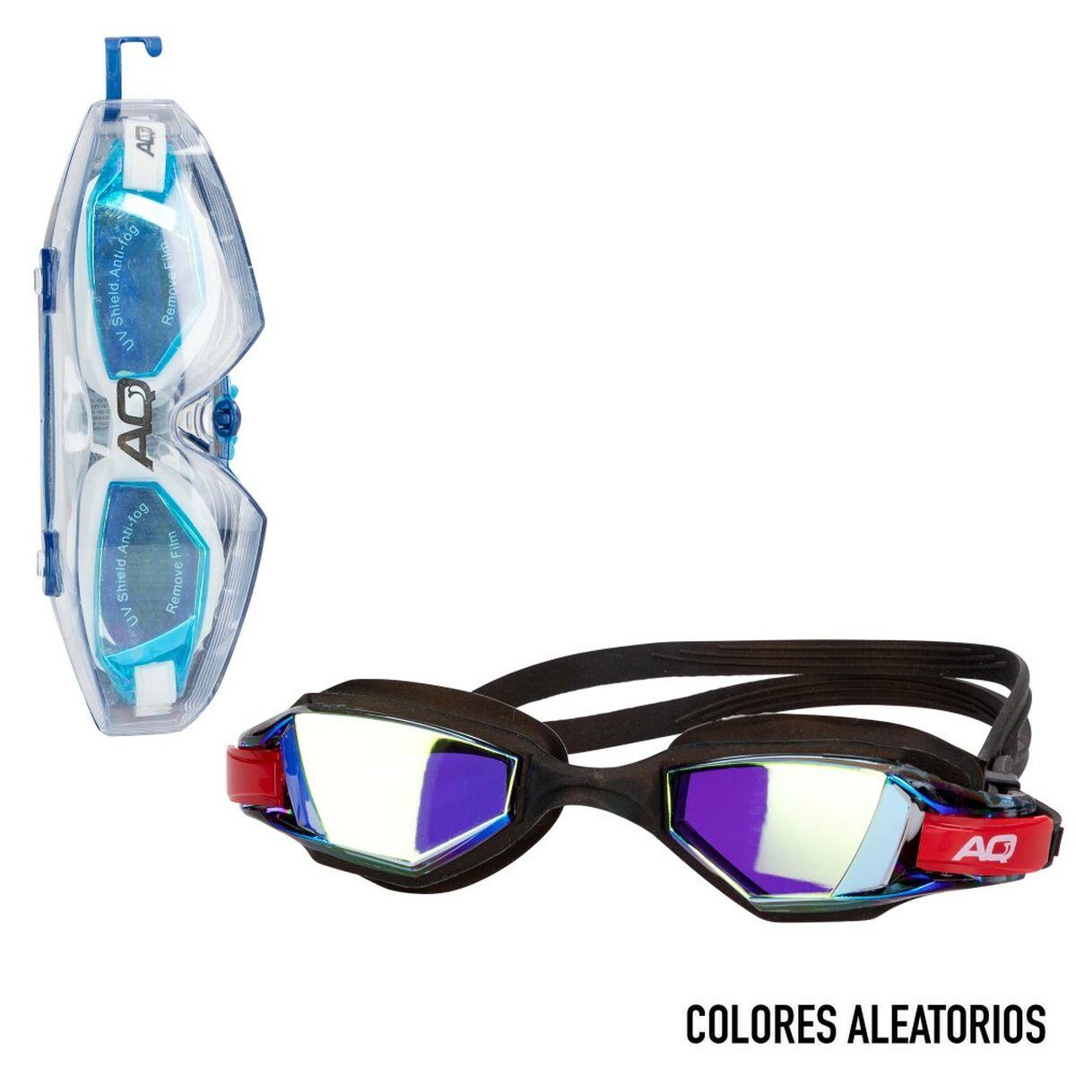 Simglasögon för vuxna AquaSport Aqua Sport (6 antal) - 6