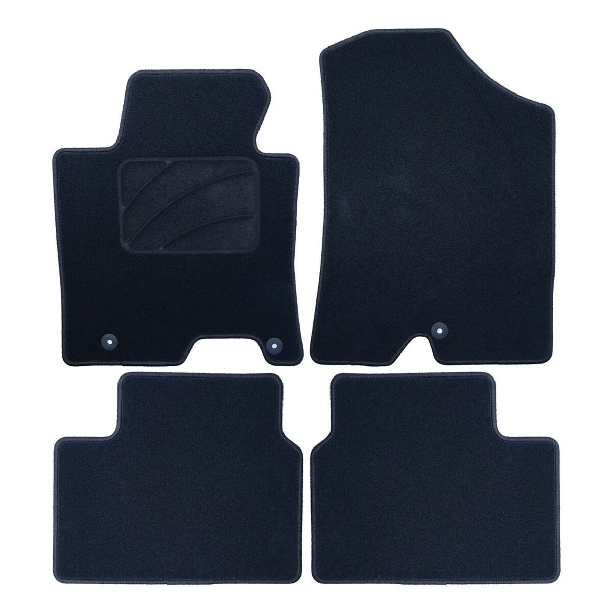 Set med bilgolvmattor OCC Motorsport OCCHY0014 Hyundai i30 5 Delar