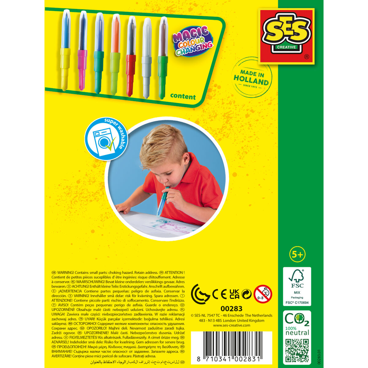 Tuschpennor SES Creative Blow Airbrush Pens - 6