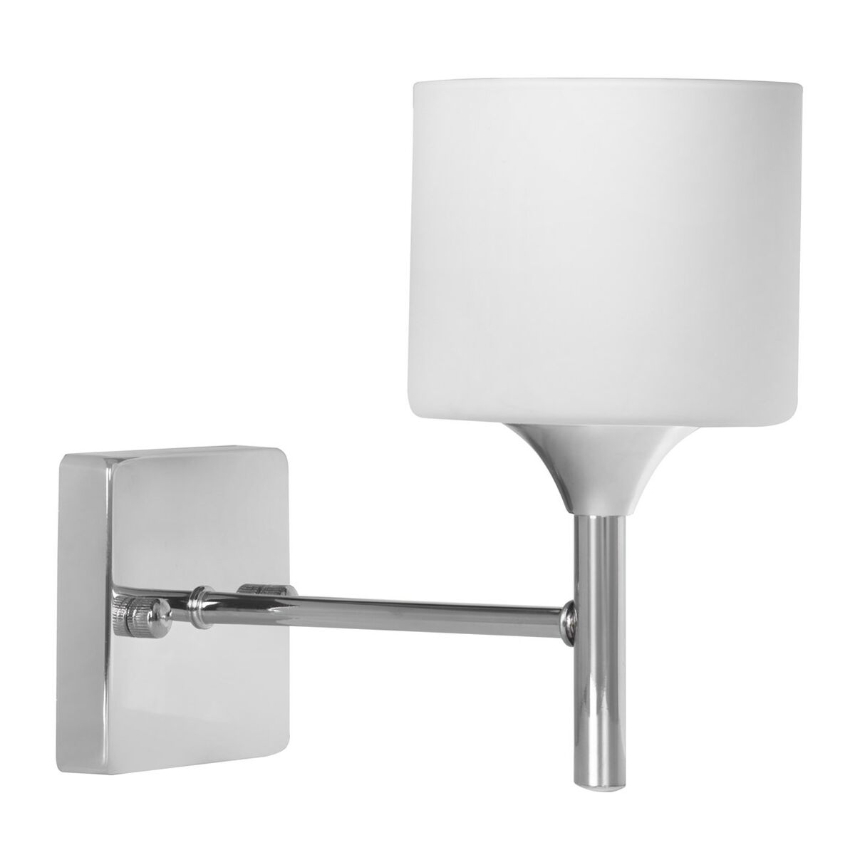 Vägglykta Activejet AJE-MIRA 1P Vit Silvrig Metall 40 W 23 x 21,5 x 11,5 cm (1 Delar)