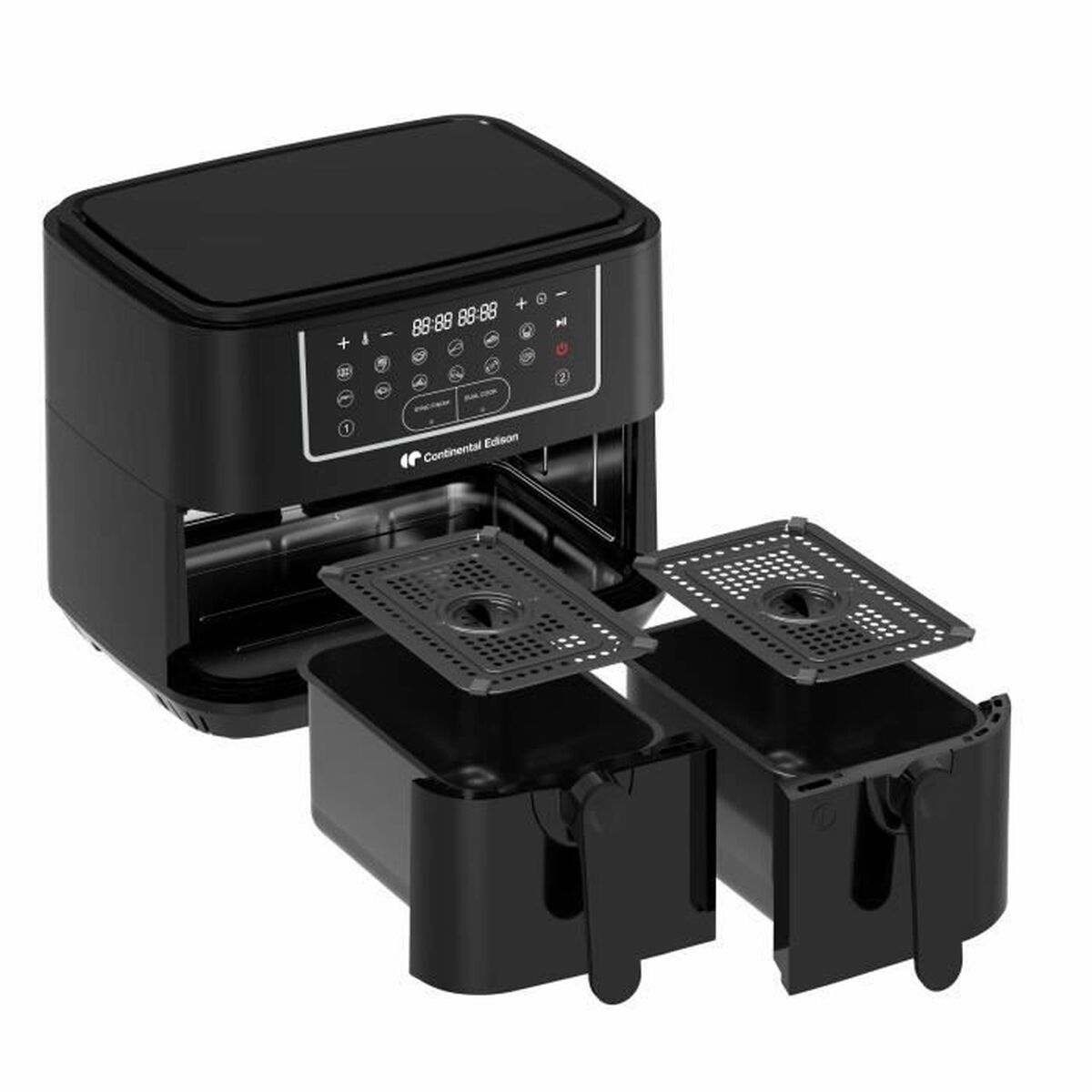 Luftfritös Continental Edison Svart 2400 W 9 L - 5