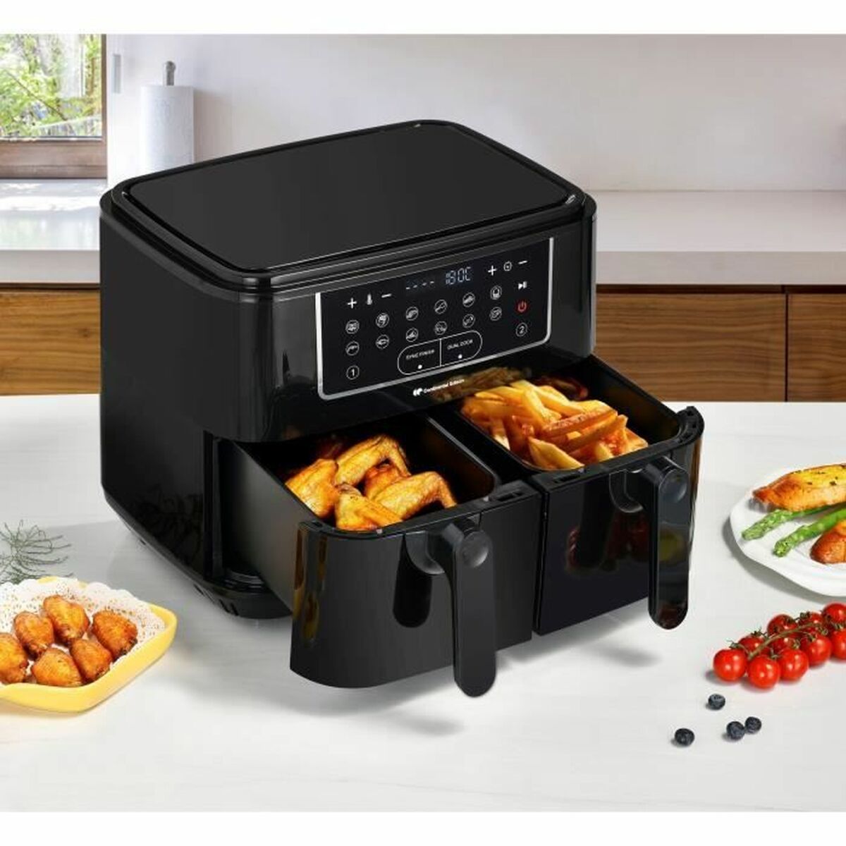 Luftfritös Continental Edison Svart 2400 W 9 L - 3