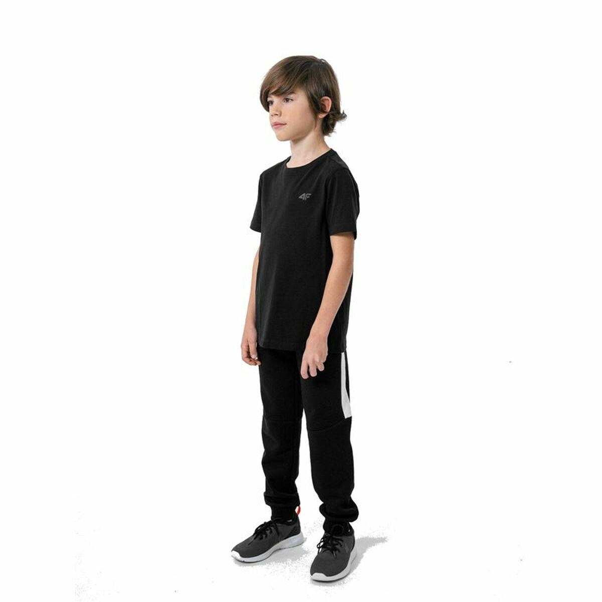 Byxor för vuxna 4F Elastic Svart Män - 3
