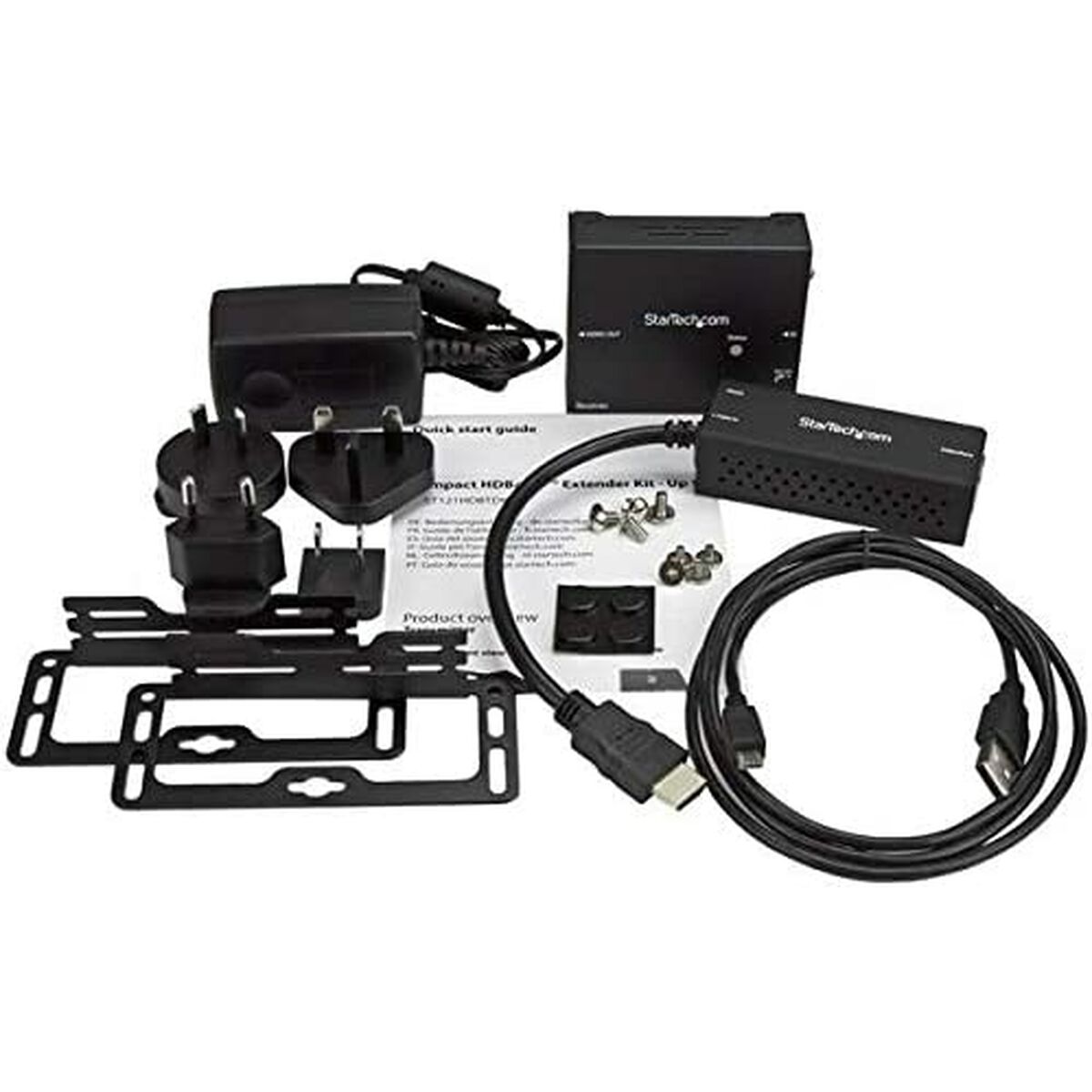Adapter HDMI Startech ST121HDBTDK Svart - 2