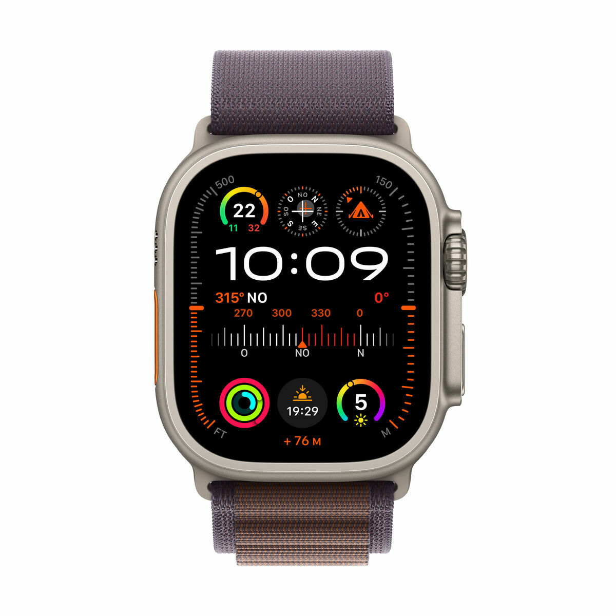 Smartklocka Apple MREW3TY/A Titan 49 mm - 2