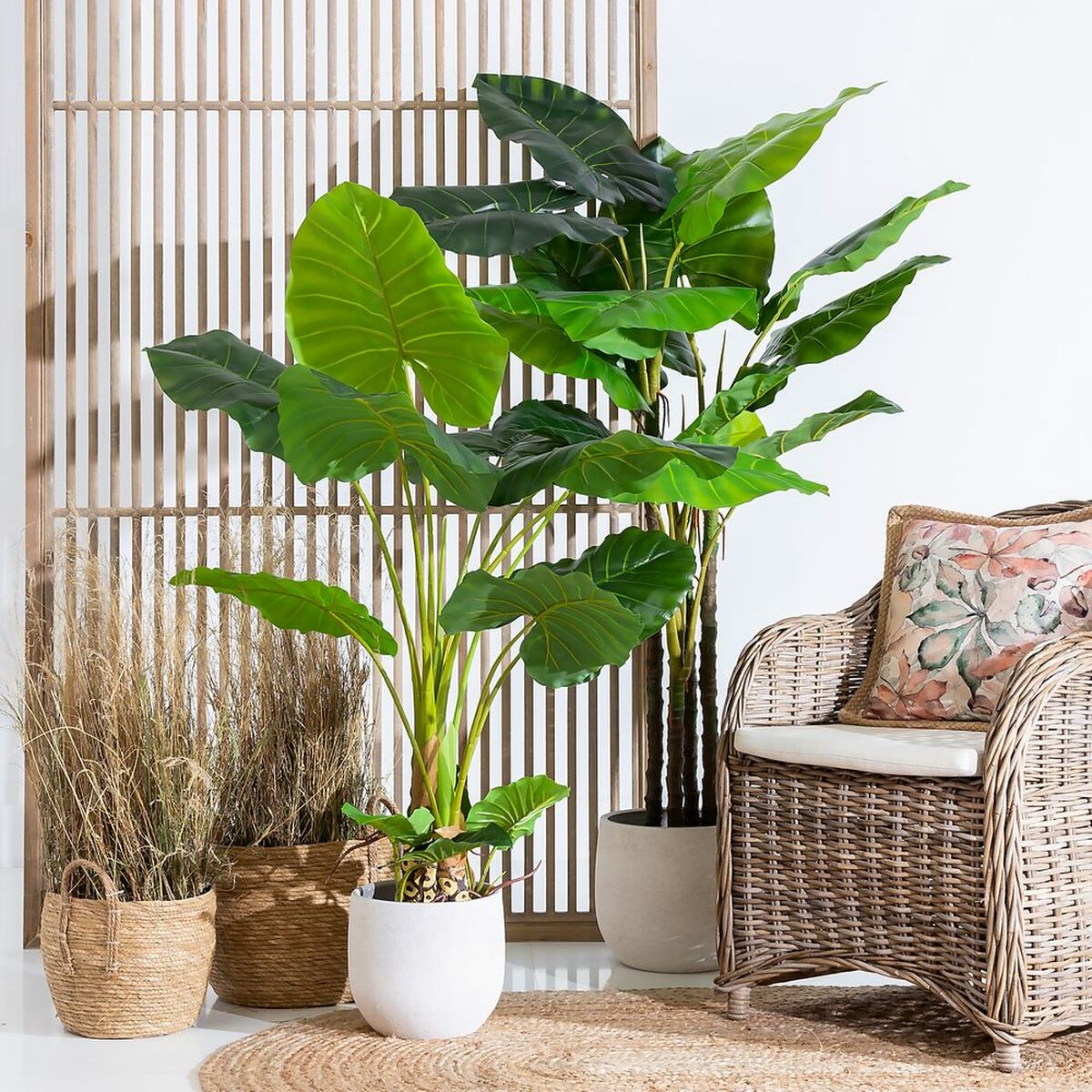 Dekorativ växt 80 x 90 x 140 cm Grön Philodendron - 2