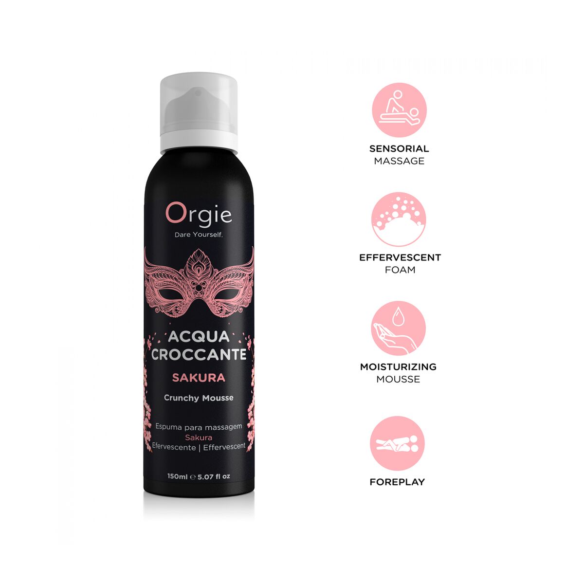 Massagelotion Orgie Sakura Blommig 100 ml - 2
