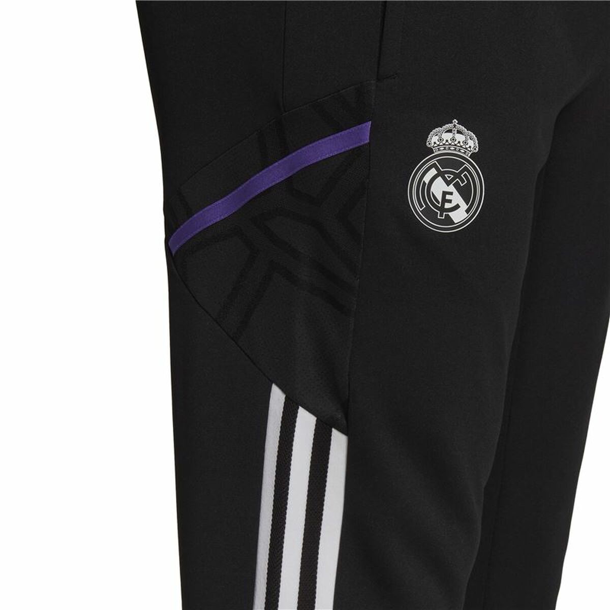 Fotbollsträningsbyxor, Vuxen Real Madrid C.F. Condivo 22 Svart Män - 6