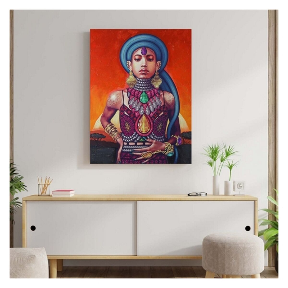 Tavla Versa Etnic 5 (2,8 x 90 x 120 cm) - 10