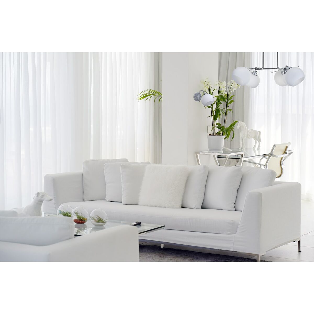 Vägglykta Activejet AJE-IRMA 1P Vit Silvrig Metall 40 W 13 x 17,5 x 24,5 cm (1 Delar) - 3