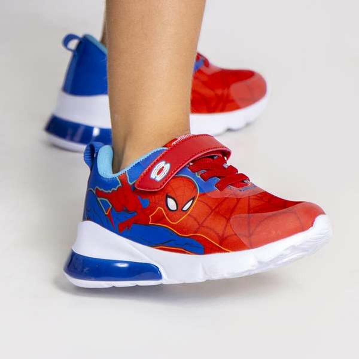 Sportskor för barn Spider-Man Röd - 5