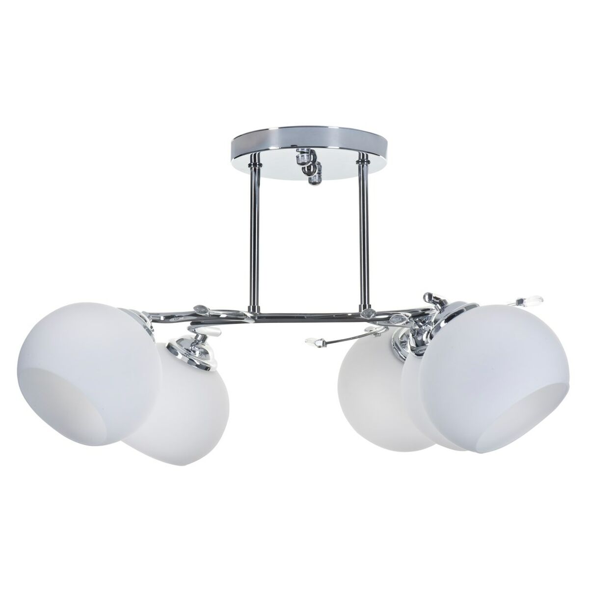 Taklampa Activejet AJE-IRMA 5P Vit Svart Silvrig Metall 40 W 50,9 x 28 x 46 cm - 2