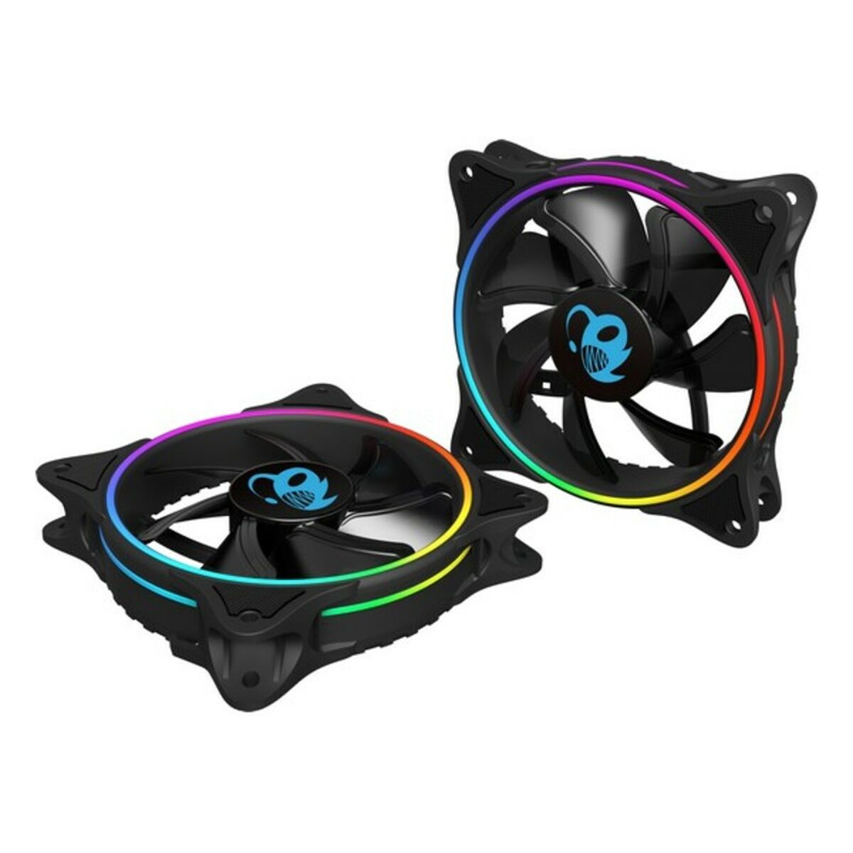 Lådfläkt CoolBox DEEP Iris Ø 12 cm 1100 rpm RGB Ø 12 cm - 5