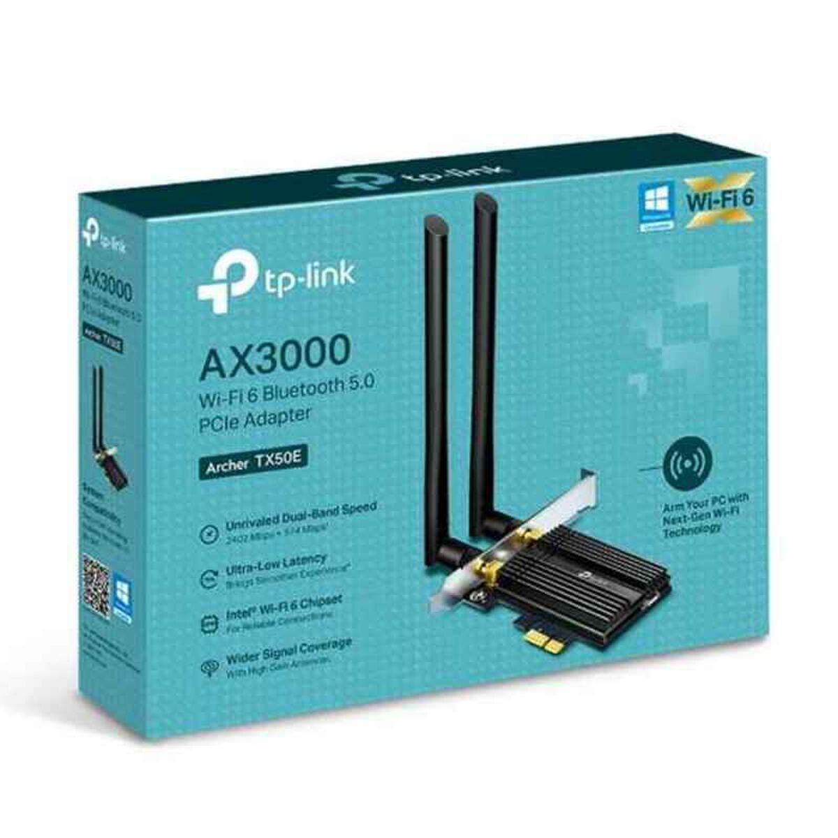 Anslutningspunkt TP-Link AX3000 Bluetooth 5.0 WiFi 6 GHz 2400 Mbps - 2